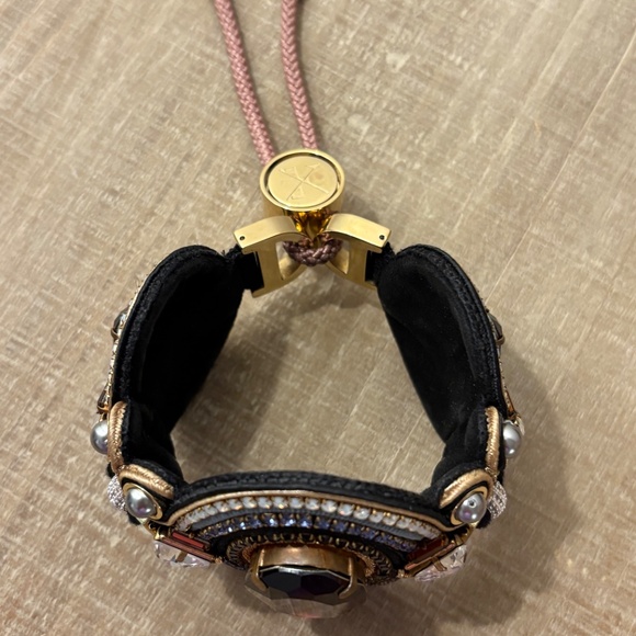 IZABELA FELINSKI BURGUNDY STONE  BRACELET - Picture 8 of 11